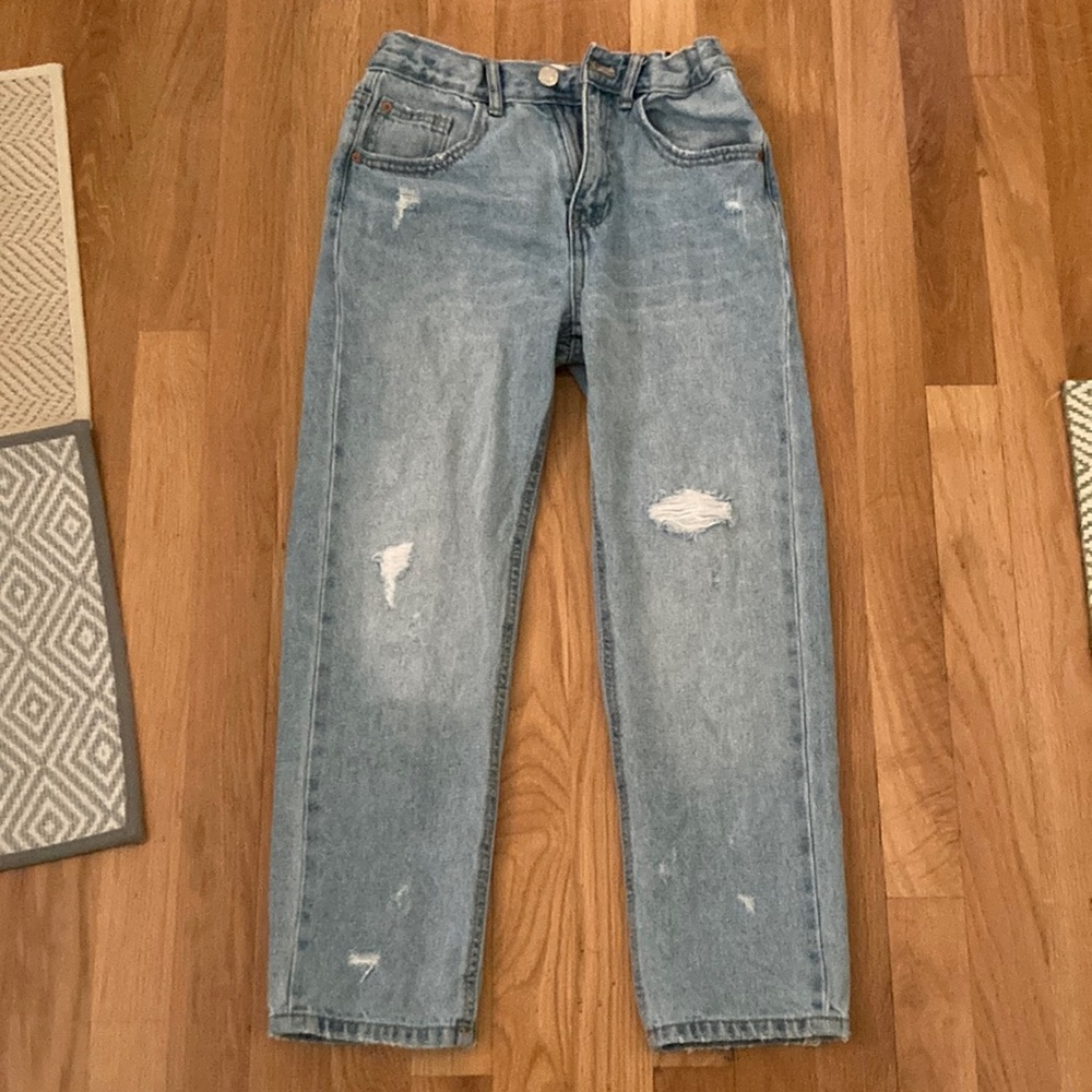 Zara girl mom jeans